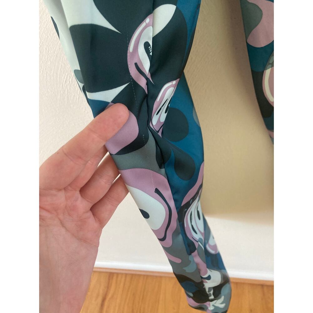 Adidas Originals X Hattie Stewart Wide Leg Track Pants XS Flare Cartoon Camo - Picture 12 of 13